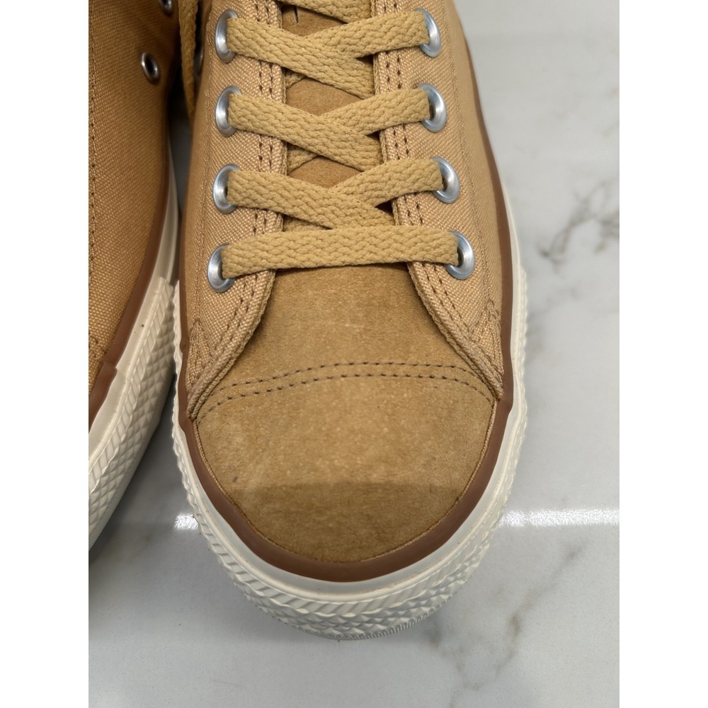 Converse Chuck Taylor All Star Canvas Low Top Sneakers Mens Size 9 Tan Khaki - Picture 9 of 9